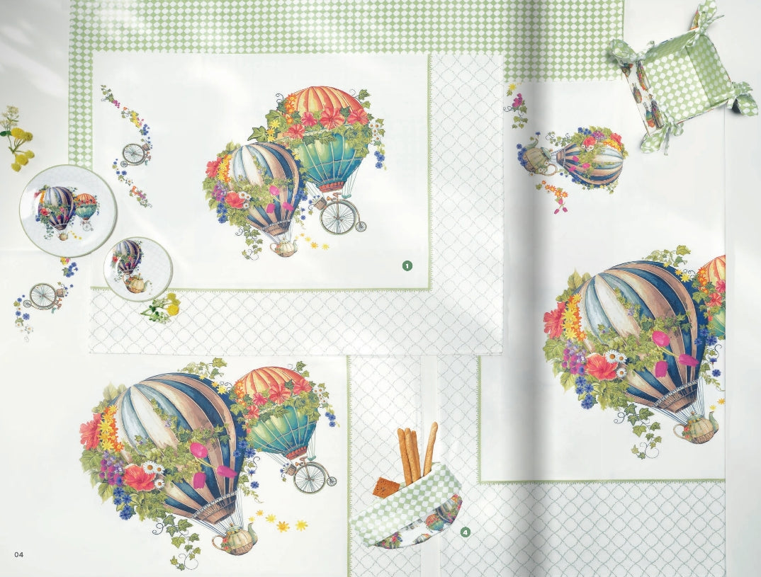 Tovaglia Bordata Wonderland