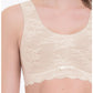 Essential Lace Bralette con coppe imbottite cristallo