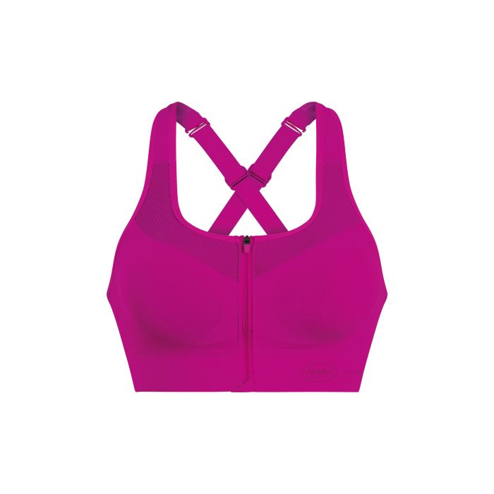 EASYMOVE ZIP - Reggiseno sportivo con cerniera frontale