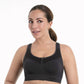 EASYMOVE ZIP - Reggiseno sportivo con cerniera frontale