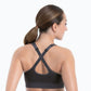 EASYMOVE ZIP - Reggiseno sportivo con cerniera frontale