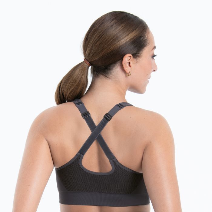 EASYMOVE ZIP - Reggiseno sportivo con cerniera frontale