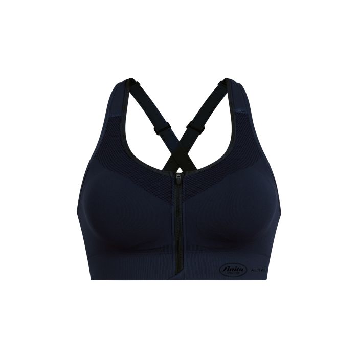 EASYMOVE ZIP - Reggiseno sportivo con cerniera frontale