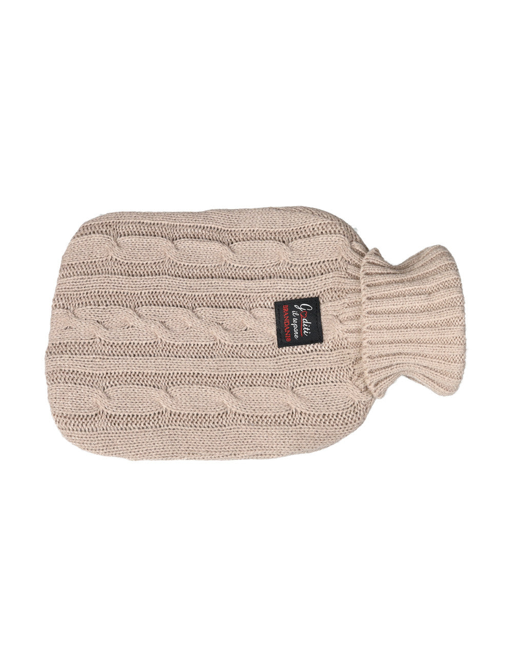 Brandani 84282 Comfort Kit Pantofole e Borsa Acqua Calda Con Cover Set 3 pezzi