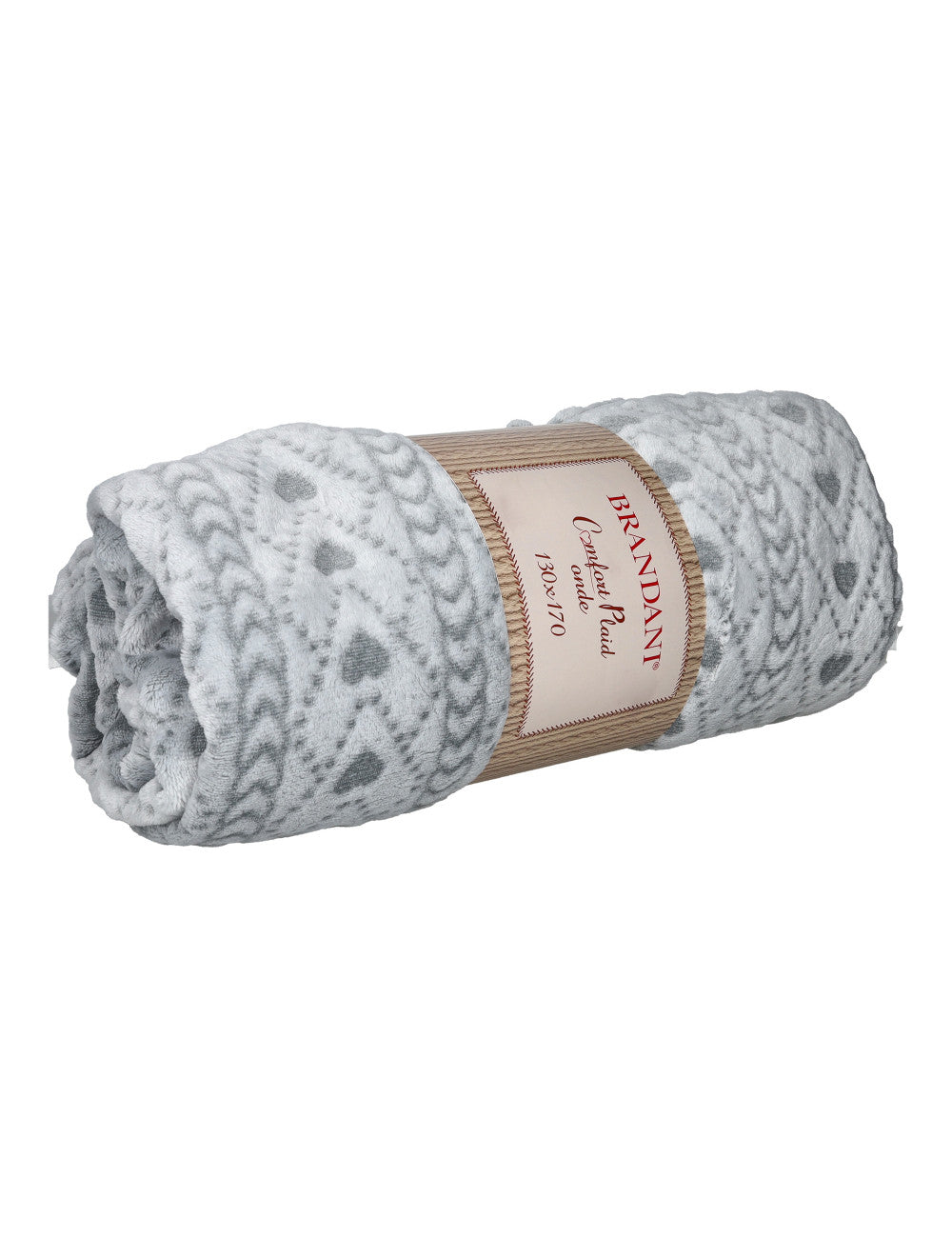 Plaid cuoricini Brandani