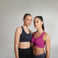 EASYMOVE ZIP - Reggiseno sportivo con cerniera frontale