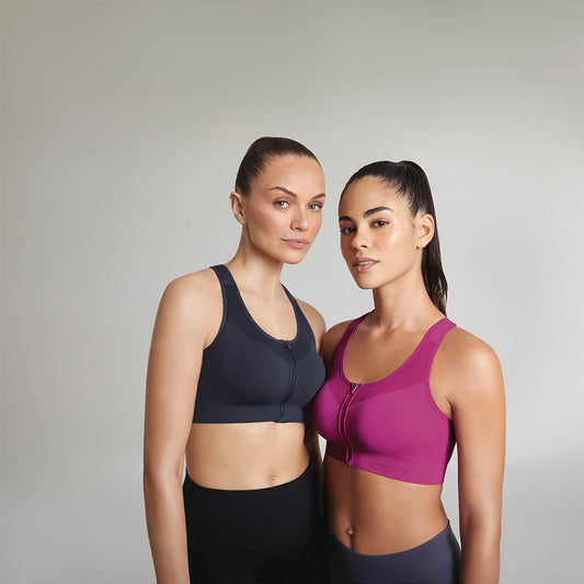 EASYMOVE ZIP - Reggiseno sportivo con cerniera frontale