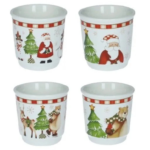 BICCHIERINO SET 4 PEZZI RACCONTI BRANDANI