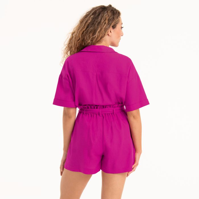 CAMICIA  LINO ROSA FAIA