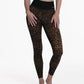 Sport Tights Massage gold cat-LEGGINGS MAGICI LINFODRENANTI